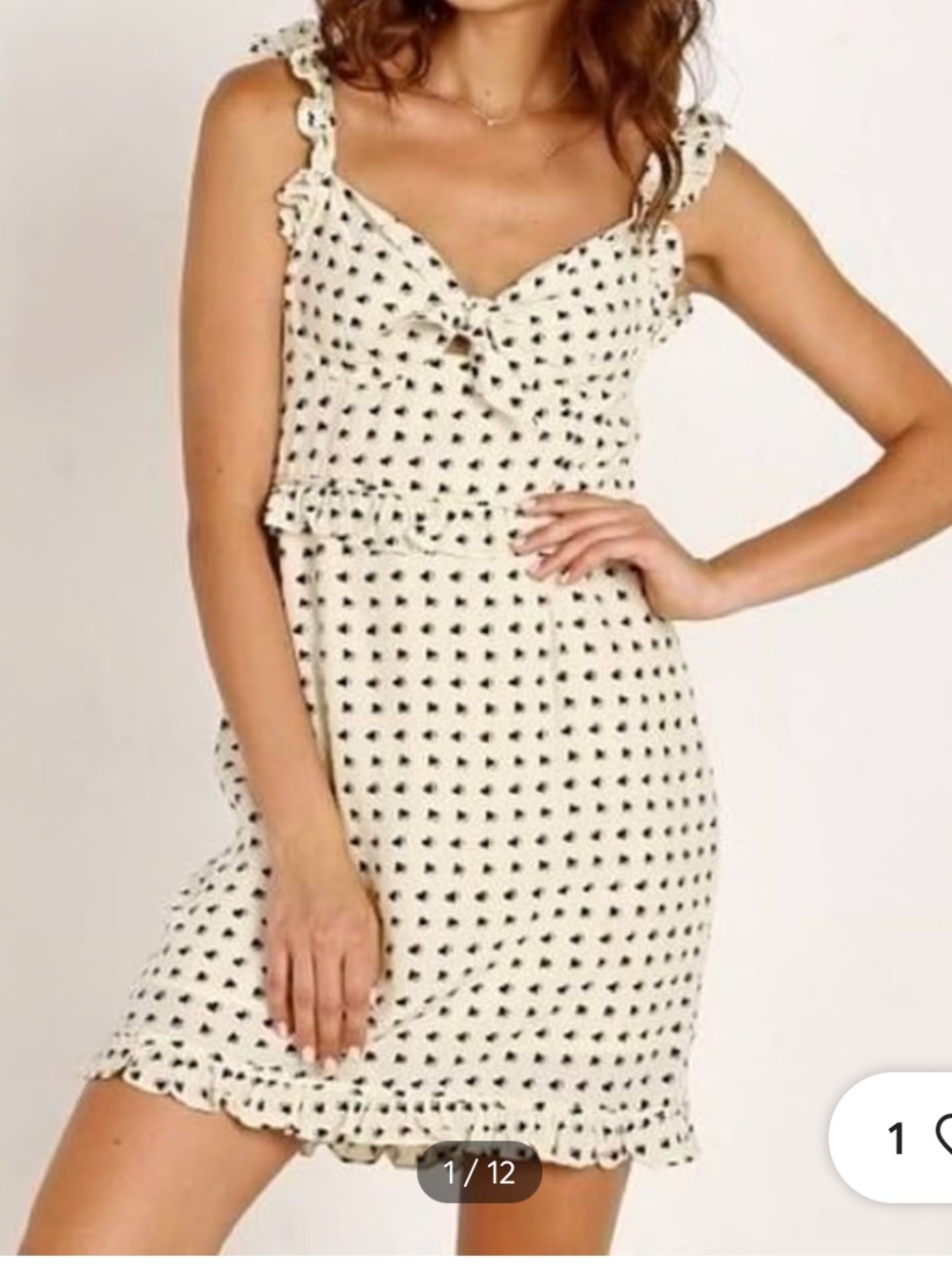 Like new! For Love & Lemons Sweetheart Mini Dress! Size small! Gorgeous!